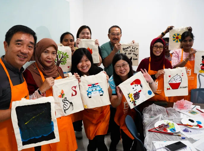 Team Building Art Jamming Singapore